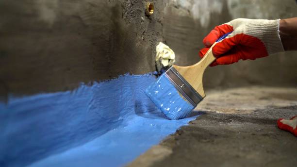 Commercial Basement Waterproofing project at a Marietta, PA business property by SJ Waterproofing Pros